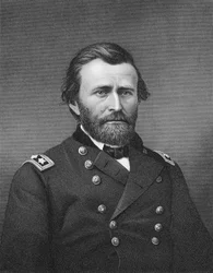 General Ulysses Simpson Grant, engraved after a daguerreotype by Robert E. Whitechurch